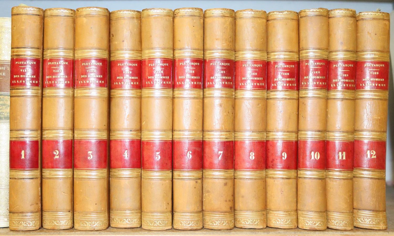 Große Abbildung Nr.2: 143-1443 Plutarch.: (Literatur und illustrierte Bücher bis 19.Jahrhundert)