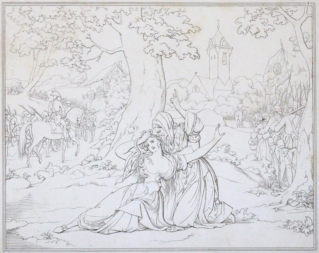 Große Abbildung Nr.4: 143-1449 Retzsch,M.: (Literatur und illustrierte Bücher bis 19.Jahrhundert)