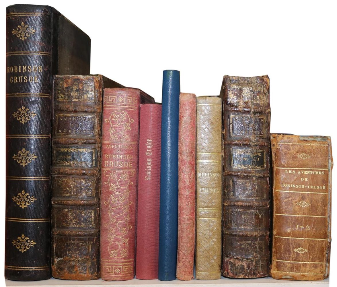 Große Abbildung Nr.10: 143-1451 Robinsonade.: (Literatur und illustrierte Bücher bis 19.Jahrhundert)