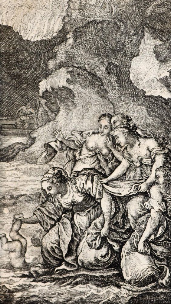 Große Abbildung Nr.3: 143-1455 Rousseau,J.J.: (Literatur und illustrierte Bücher bis 19.Jahrhundert)