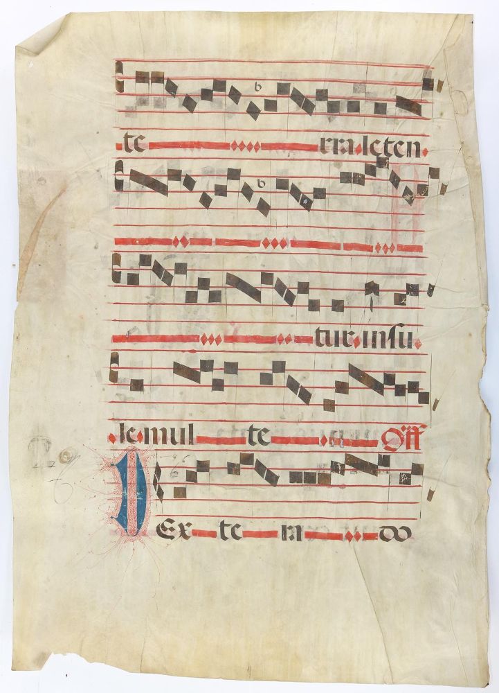 Große Abbildung Nr.1: 143-147 Antiphonale.: (Handschriften)