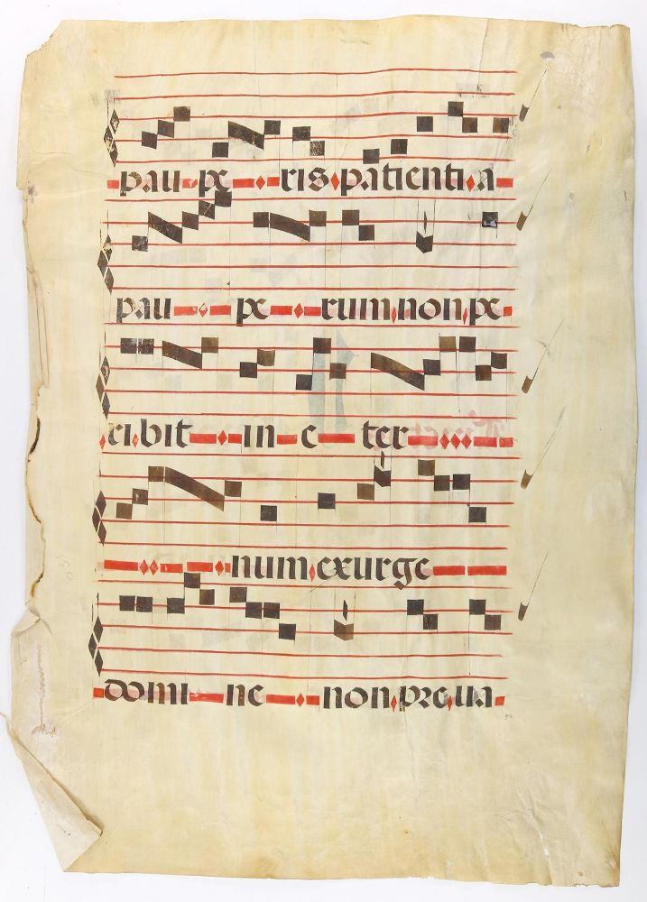 Große Abbildung Nr.4: 143-147 Antiphonale.: (Handschriften)