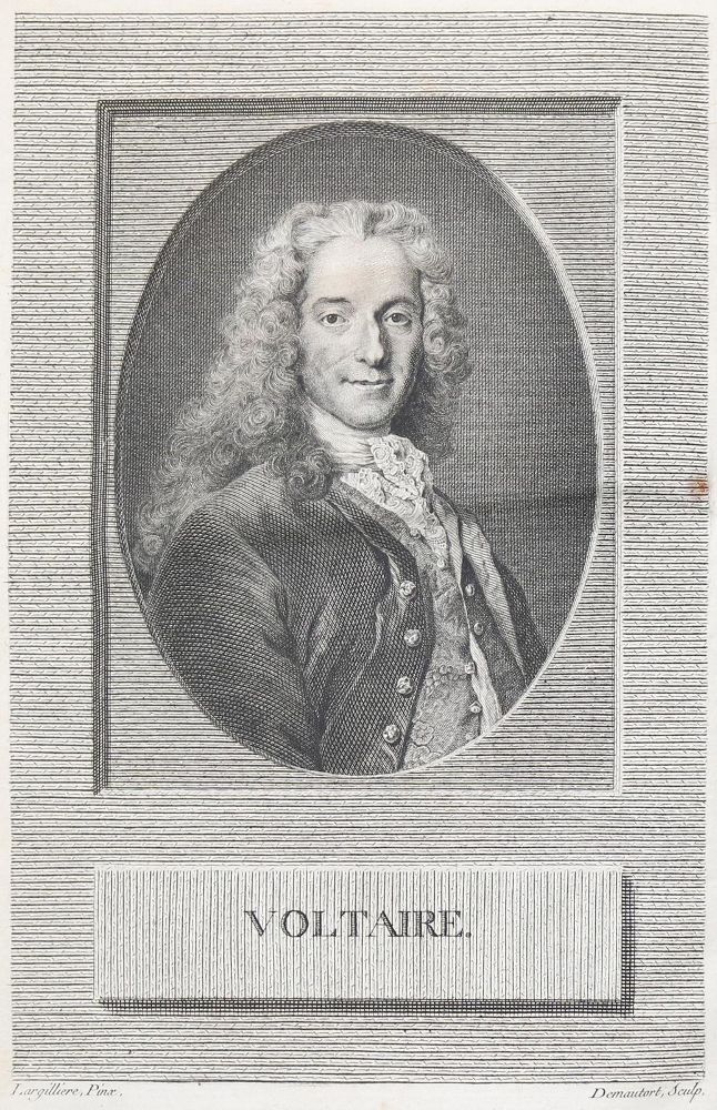 Große Abbildung Nr.1: 143-1494 (Voltaire, F. M. A. de): (Literatur und illustrierte Bücher bis 19.Jahrhundert)