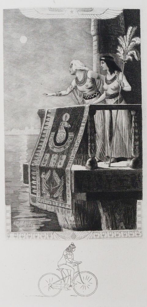 Große Abbildung Nr.3: 143-1506 Avril,p: (Literatur und illustrierte Bücher 20.Jahrhundert - Alte Literatur in modernen Ausgaben)
