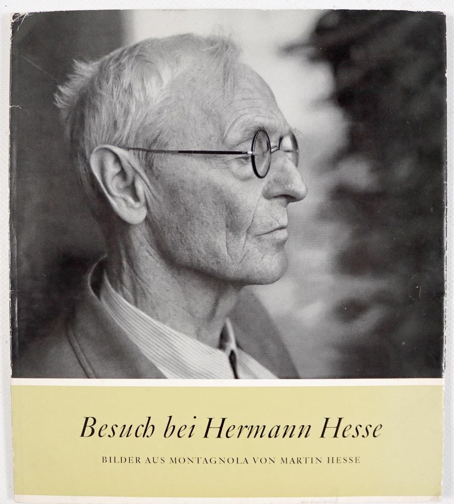 Große Abbildung Nr.1: 143-1511 Besuch bei Hermann Hesse.: (Literatur und illustrierte Bücher 20.Jahrhundert - Alte Literatur in modernen Ausgaben)