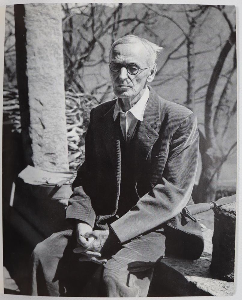 Große Abbildung Nr.2: 143-1511 Besuch bei Hermann Hesse.: (Literatur und illustrierte Bücher 20.Jahrhundert - Alte Literatur in modernen Ausgaben)