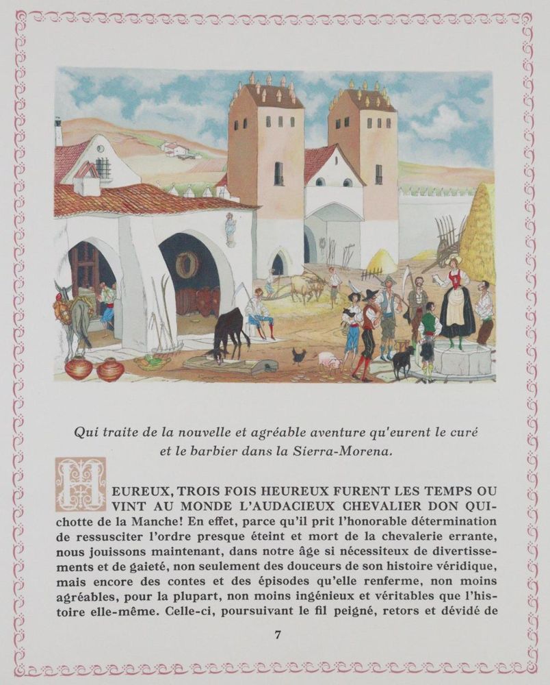 Große Abbildung Nr.3: 143-1528 Cervantes Saavedra,M.de.: (Literatur und illustrierte Bücher 20.Jahrhundert - Alte Literatur in modernen Ausgaben)