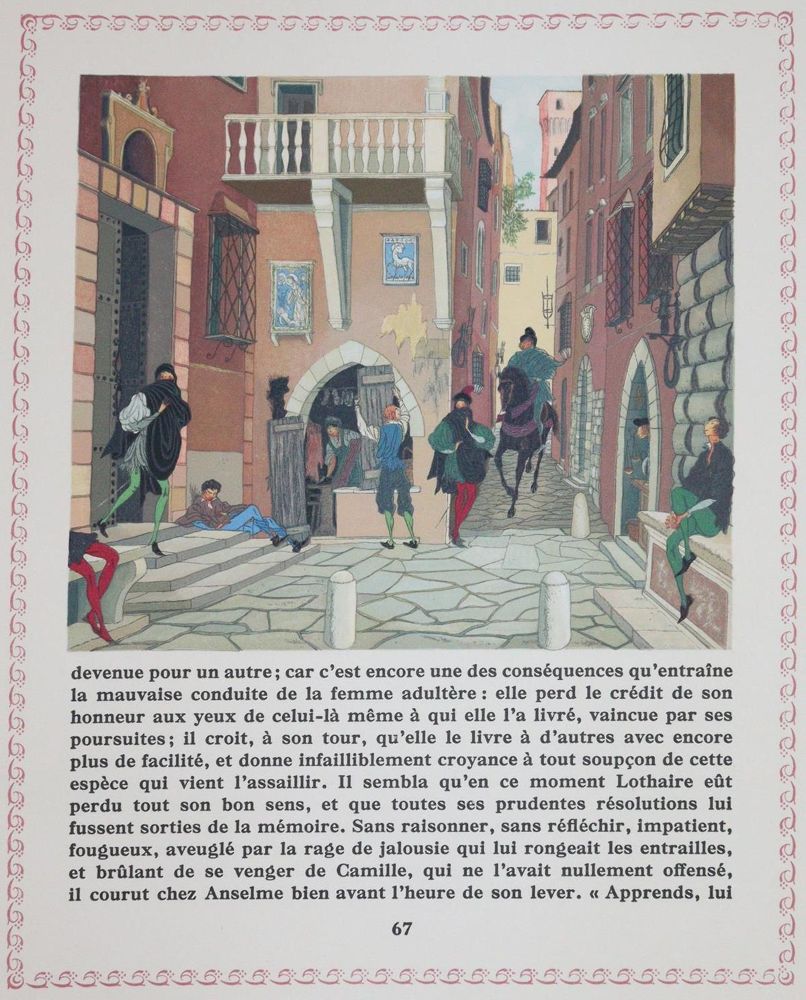 Große Abbildung Nr.5: 143-1528 Cervantes Saavedra,M.de.: (Literatur und illustrierte Bücher 20.Jahrhundert - Alte Literatur in modernen Ausgaben)