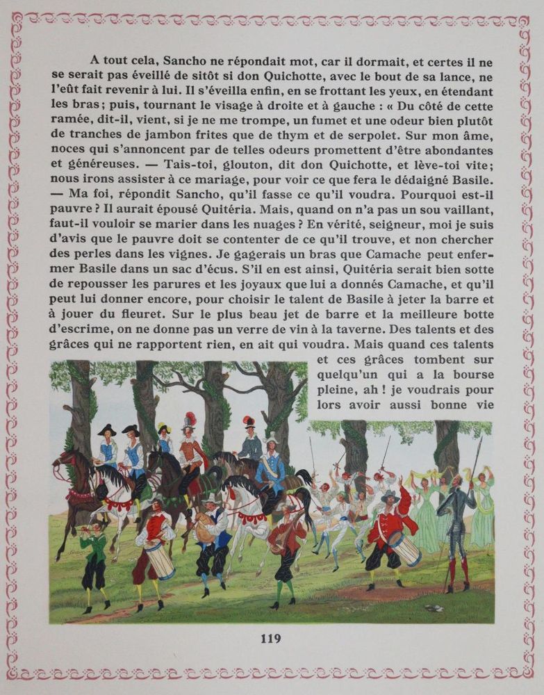 Große Abbildung Nr.9: 143-1528 Cervantes Saavedra,M.de.: (Literatur und illustrierte Bücher 20.Jahrhundert - Alte Literatur in modernen Ausgaben)