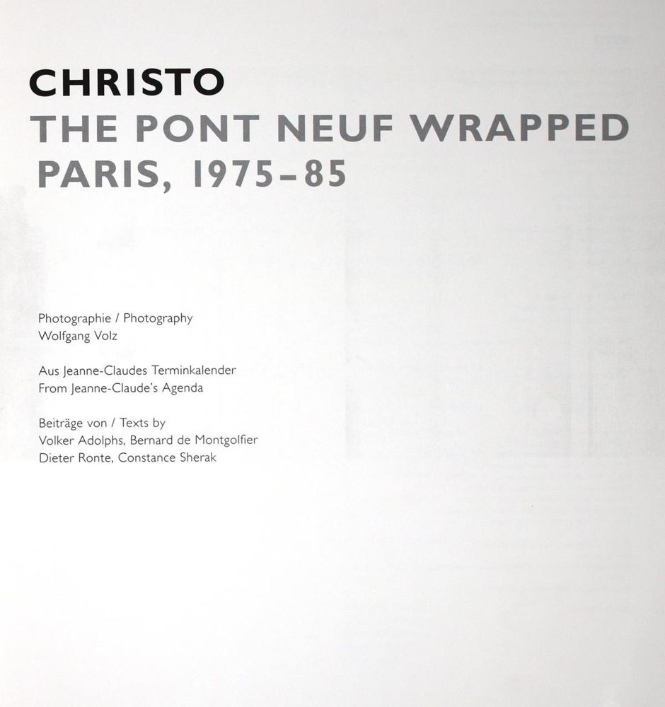 Große Abbildung Nr.3: 143-1531 Christo.: (Literatur und illustrierte Bücher 20.Jahrhundert - Alte Literatur in modernen Ausgaben)