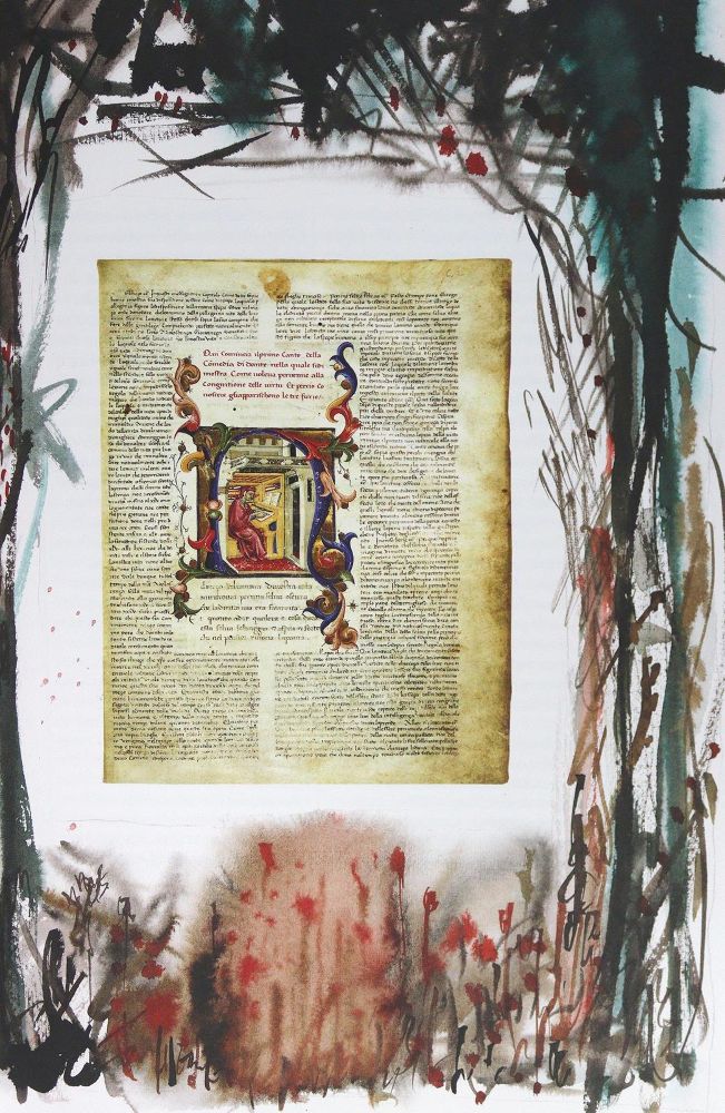 Große Abbildung Nr.3: 143-1539 Genio d'Italia:: (Dante)