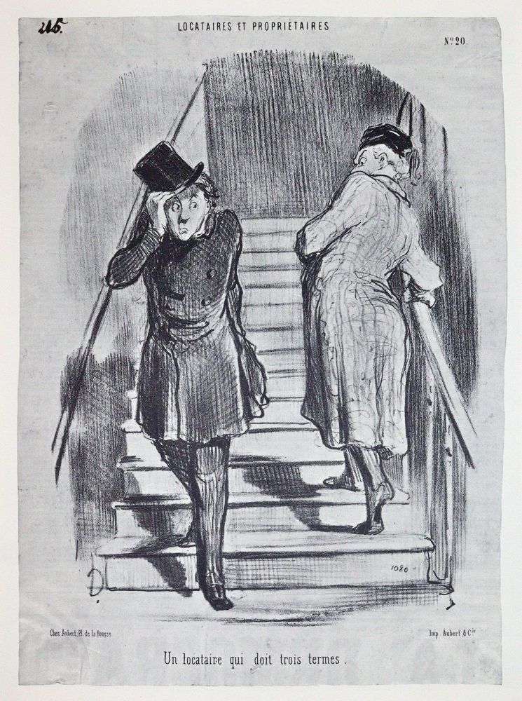 Große Abbildung Nr.3: 143-1542 Daumier,H.: (Literatur und illustrierte Bücher 20.Jahrhundert - Alte Literatur in modernen Ausgaben)