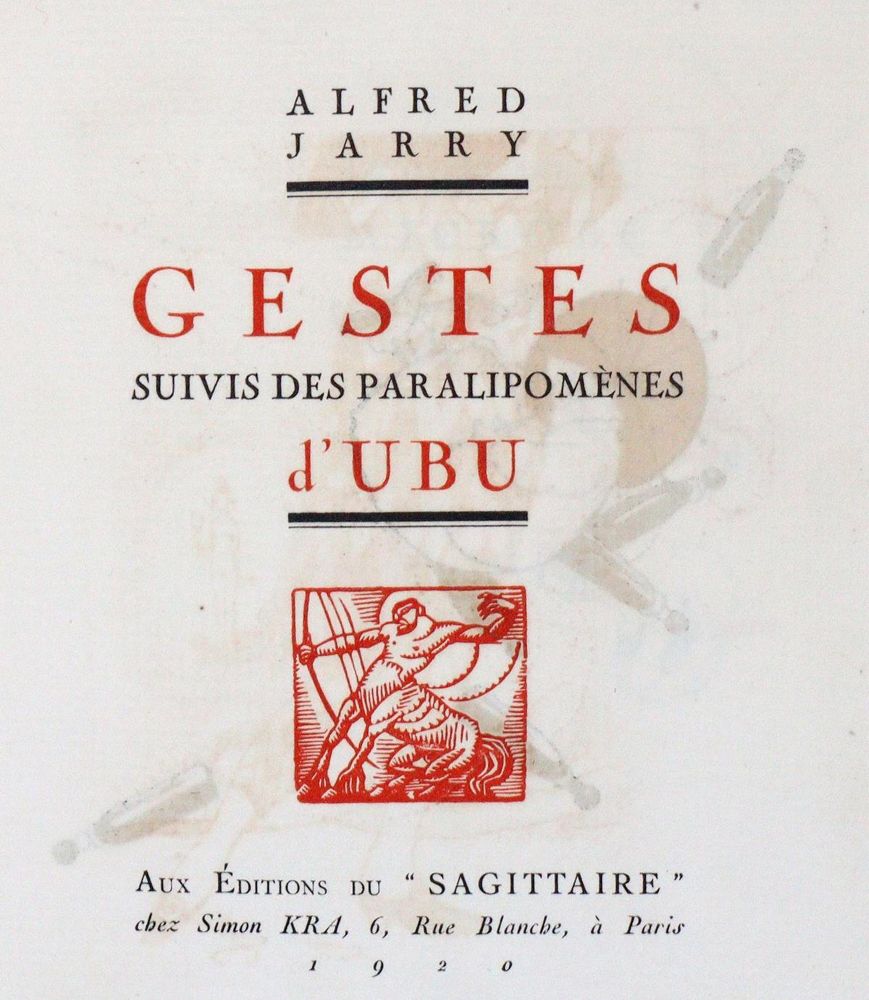Große Abbildung Nr.1: 143-1547 Jarry,A.: (Drains)