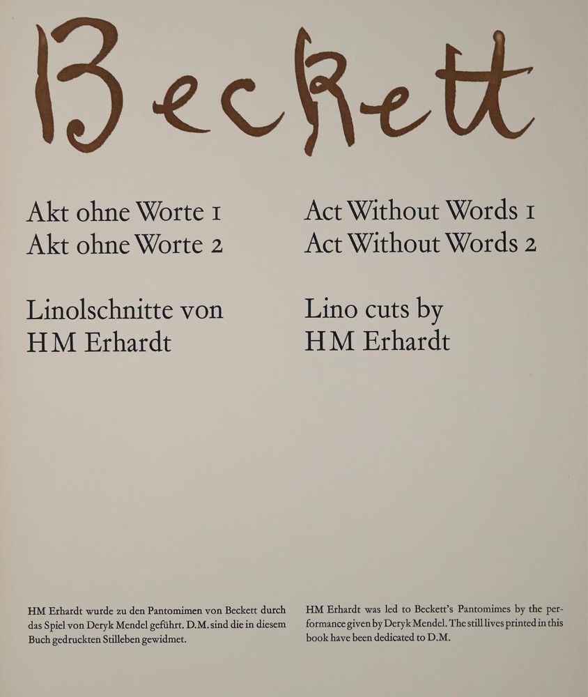 Große Abbildung Nr.2: 143-1561 Beckett,S.: (Erhardt)