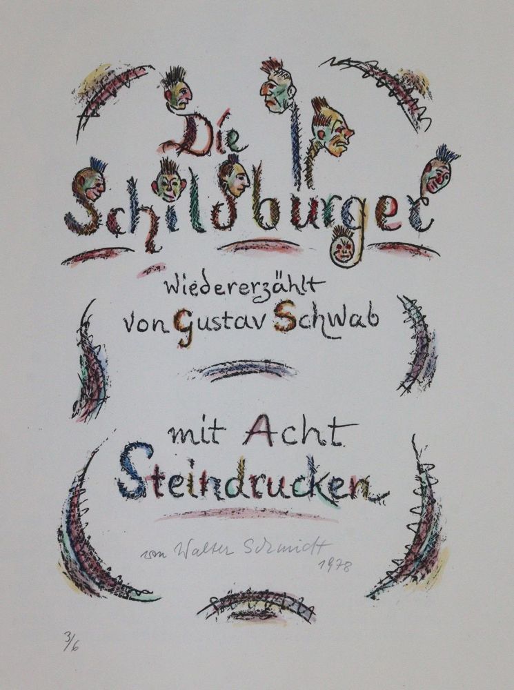 Große Abbildung Nr.1: 143-1565 Schildbürger, Die.: (Künstlergraphik)