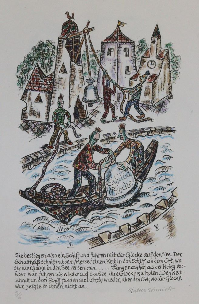 Große Abbildung Nr.7: 143-1565 Schildbürger, Die.: (Künstlergraphik)