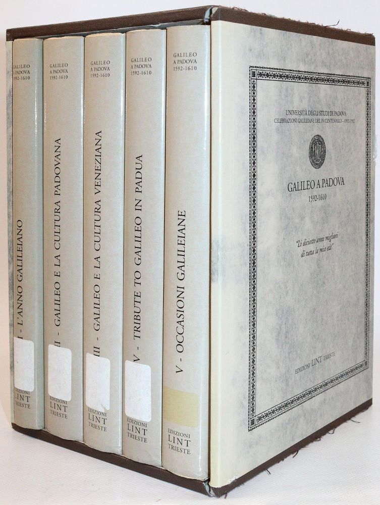 Große Abbildung Nr.4: 143-1581 Galileo a Padova.: (Literatur und illustrierte Bücher 20.Jahrhundert - Alte Literatur in modernen Ausgaben)