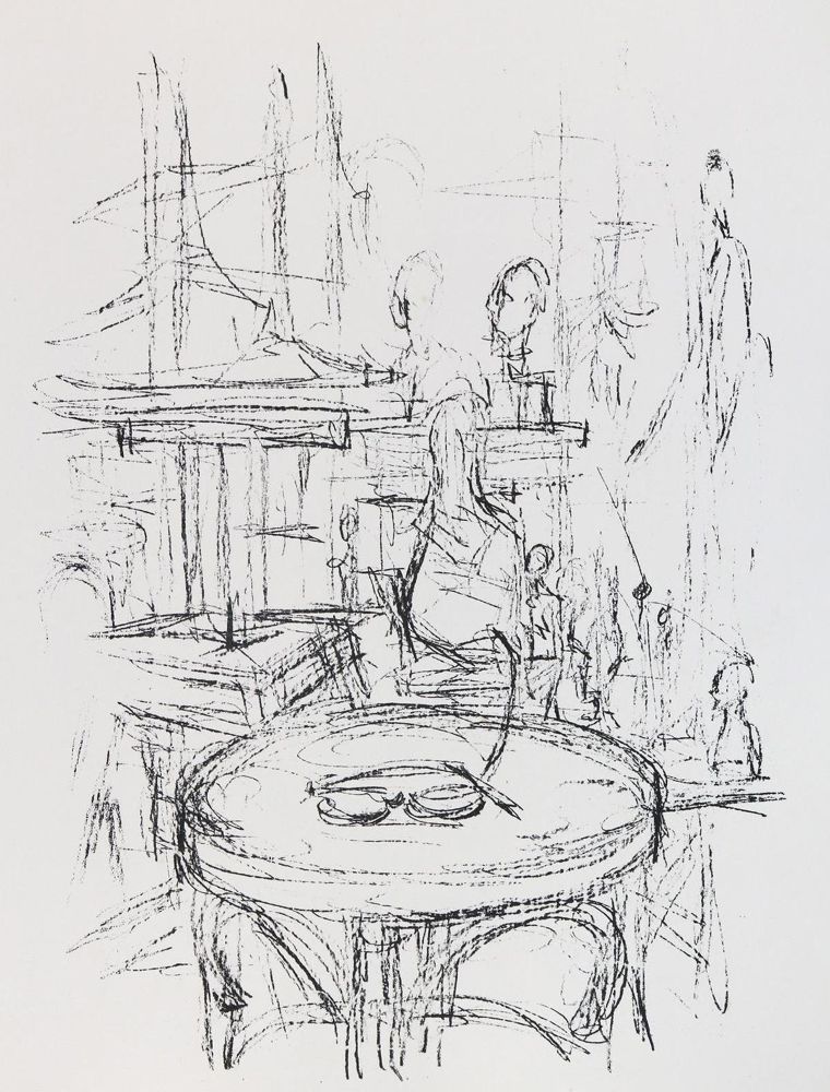 Große Abbildung Nr.2: 143-1586 Giacometti,A.: (Literatur und illustrierte Bücher 20.Jahrhundert - Alte Literatur in modernen Ausgaben)