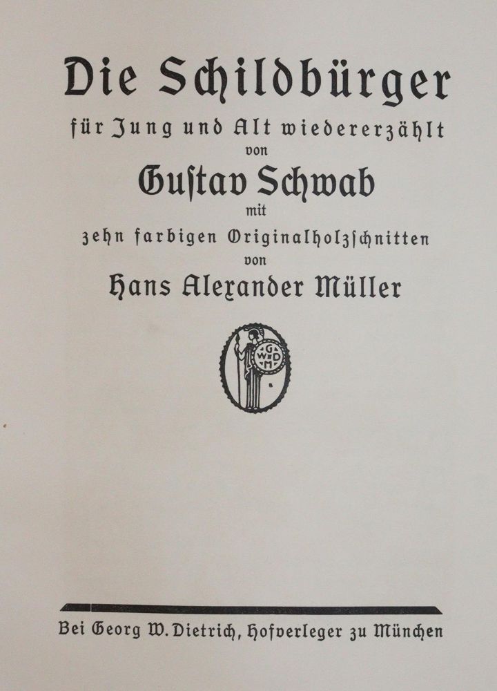 Große Abbildung Nr.5: 143-1587 Gide,A.: (Literatur und illustrierte Bücher 20.Jahrhundert - Alte Literatur in modernen Ausgaben)
