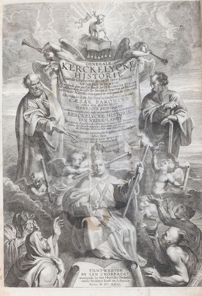Große Abbildung Nr.1: 143-16 Baronius,C.: (Alte Drucke, Handschriften und Theologie)
