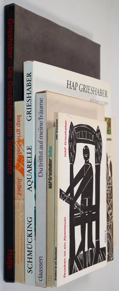 Große Abbildung Nr.6: 143-1600 Grieshaber,HAP.: (Literatur und illustrierte Bücher 20.Jahrhundert - Alte Literatur in modernen Ausgaben)