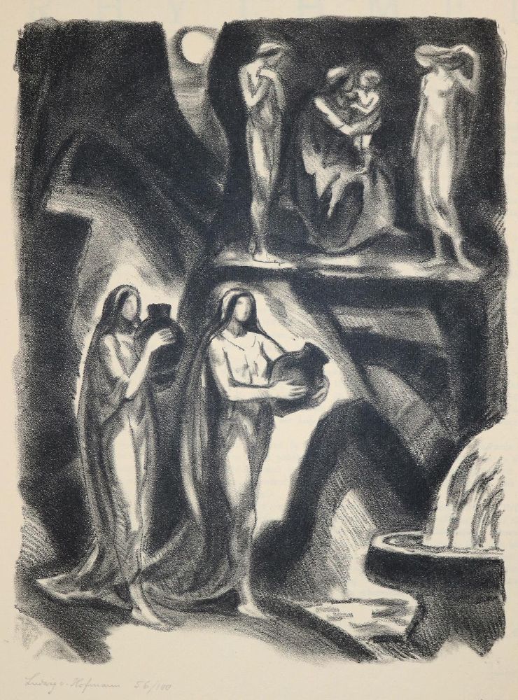 Große Abbildung Nr.2: 143-1620 Hofmann,L.v.: (Literatur und illustrierte Bücher 20.Jahrhundert - Alte Literatur in modernen Ausgaben)