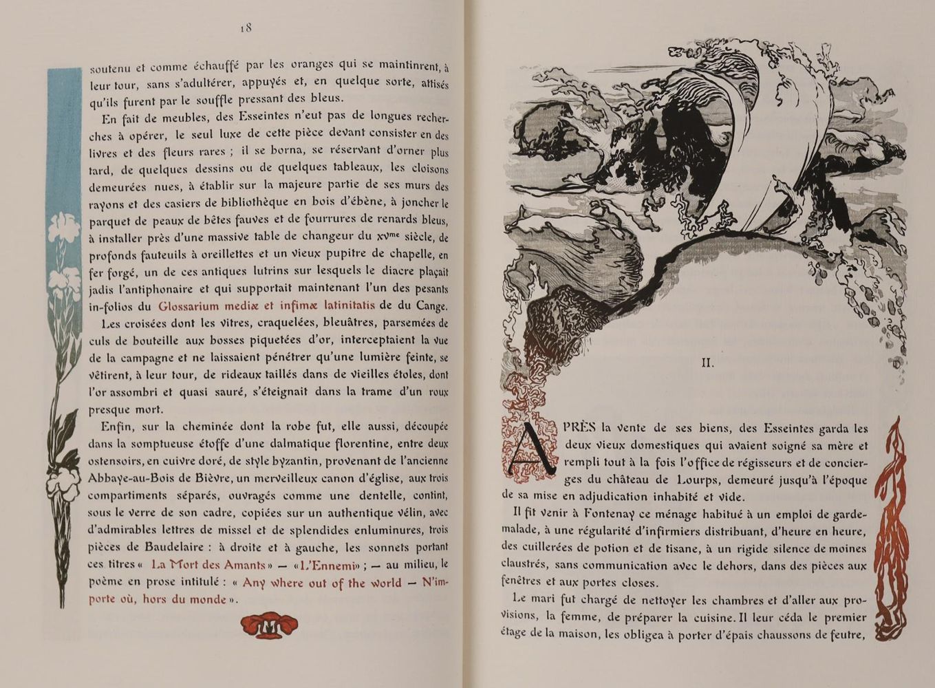 Große Abbildung Nr.7: 143-1626 Huysmans,J.K.: (Literatur und illustrierte Bücher 20.Jahrhundert - Alte Literatur in modernen Ausgaben)