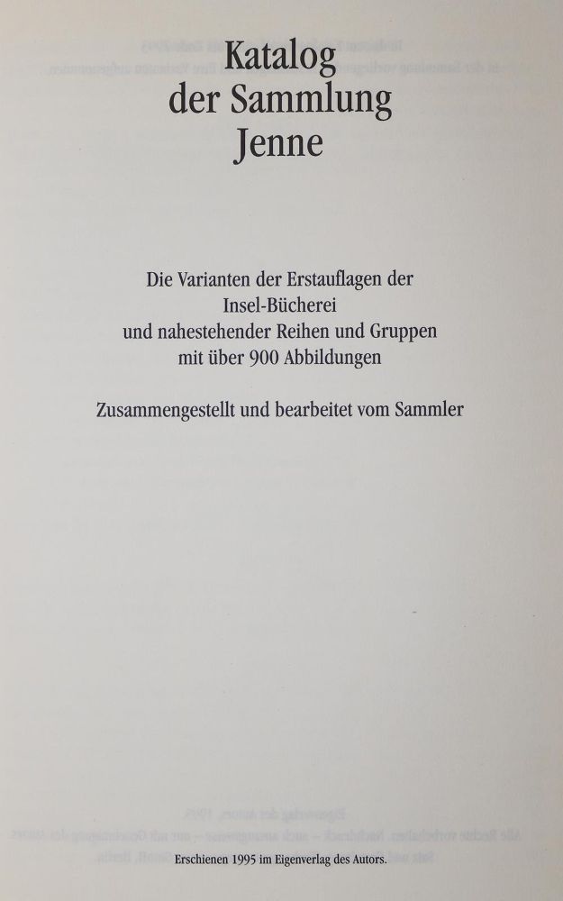 Große Abbildung Nr.1: 143-1627 Jenne,H.: (Insel-Bücherei)