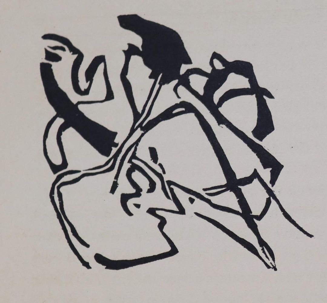 Große Abbildung Nr.5: 143-1639 Kandinsky,(W.).: (Literatur und illustrierte Bücher 20.Jahrhundert - Alte Literatur in modernen Ausgaben)