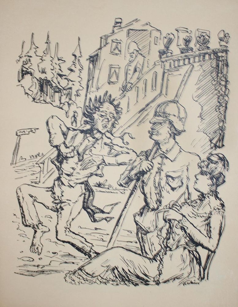 Große Abbildung Nr.13: 143-1650 Kubin,A.: (Literatur und illustrierte Bücher 20.Jahrhundert - Alte Literatur in modernen Ausgaben)
