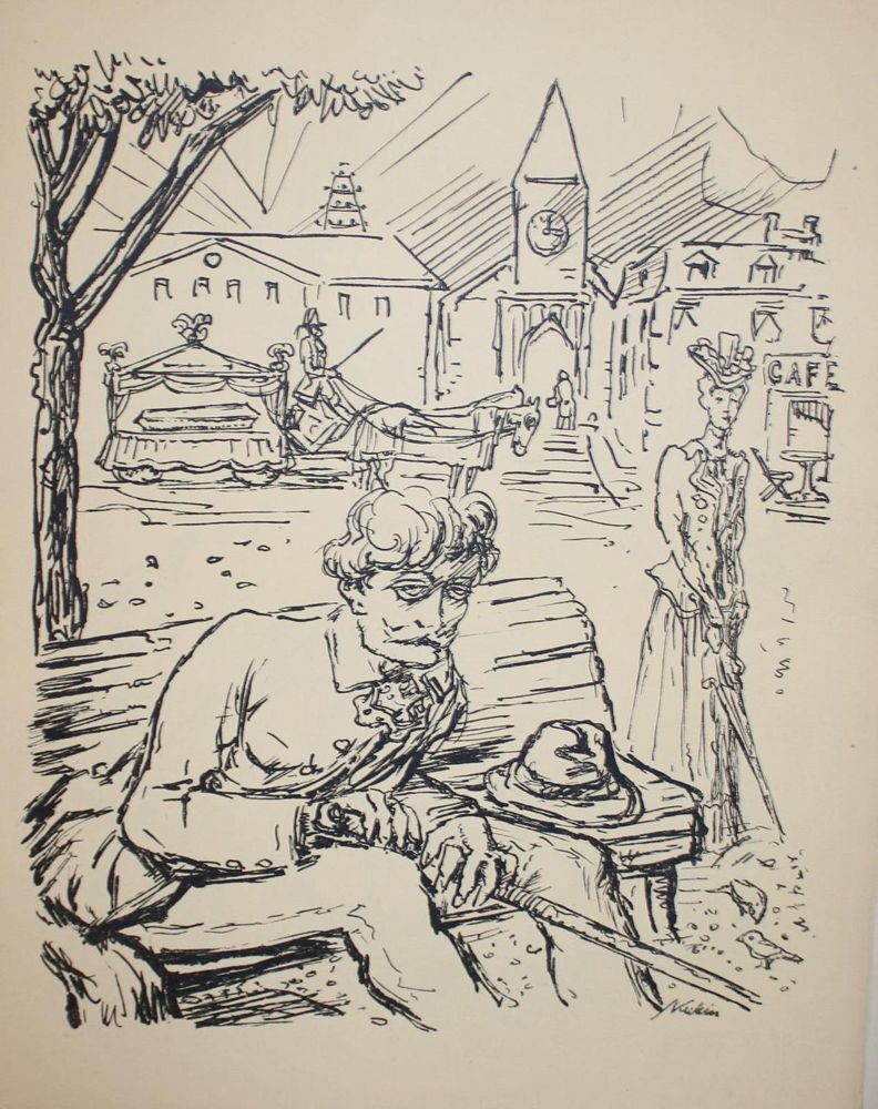 Große Abbildung Nr.19: 143-1650 Kubin,A.: (Literatur und illustrierte Bücher 20.Jahrhundert - Alte Literatur in modernen Ausgaben)