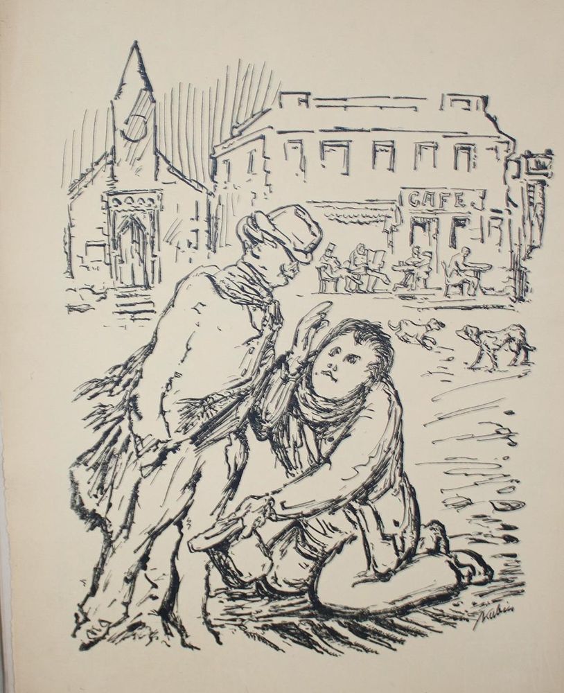 Große Abbildung Nr.20: 143-1650 Kubin,A.: (Literatur und illustrierte Bücher 20.Jahrhundert - Alte Literatur in modernen Ausgaben)