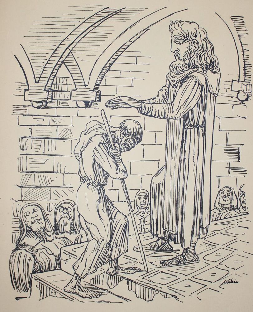 Große Abbildung Nr.3: 143-1650 Kubin,A.: (Literatur und illustrierte Bücher 20.Jahrhundert - Alte Literatur in modernen Ausgaben)