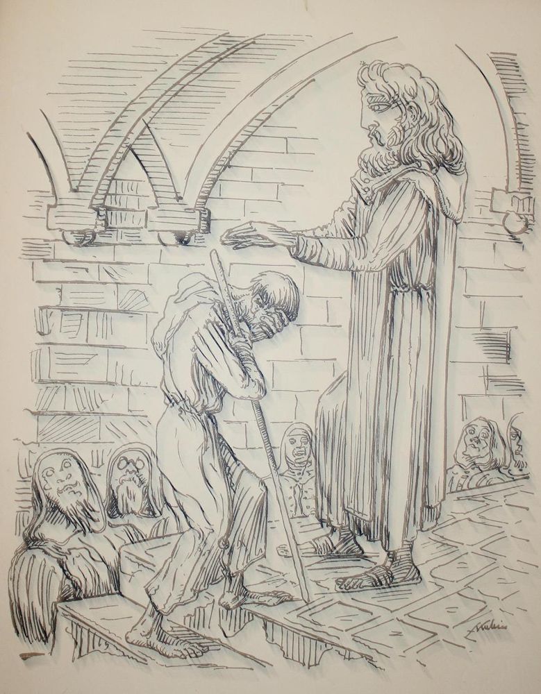 Große Abbildung Nr.4: 143-1650 Kubin,A.: (Literatur und illustrierte Bücher 20.Jahrhundert - Alte Literatur in modernen Ausgaben)