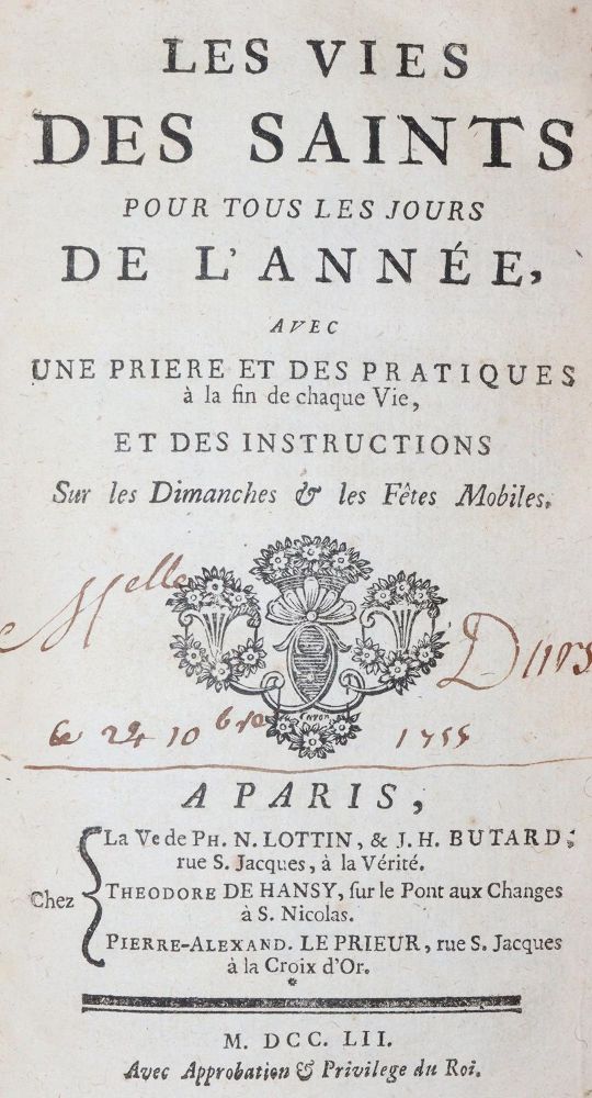 Große Abbildung Nr.1: 143-167 Heiligenleben.: (Alte Drucke, Handschriften und Theologie)