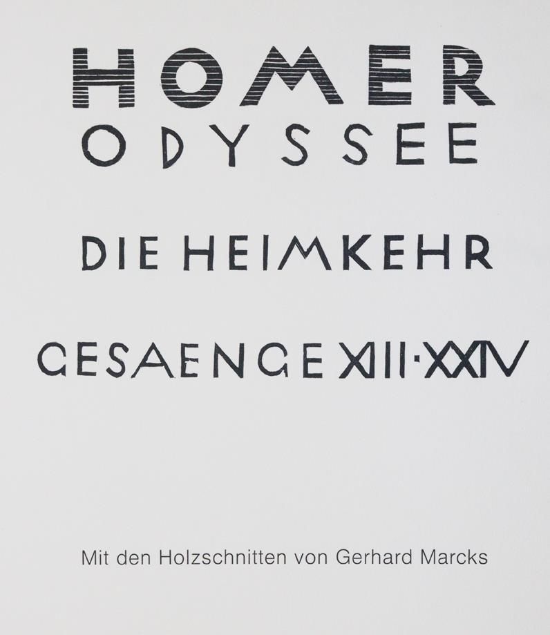 Große Abbildung Nr.1: 143-1674 Homer.: (Marcks)