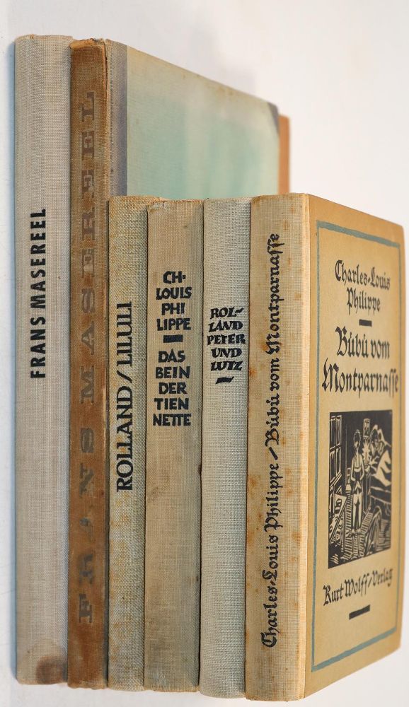 Große Abbildung Nr.5: 143-1678 Masereel,F.: (Literatur und illustrierte Bücher 20.Jahrhundert - Alte Literatur in modernen Ausgaben)