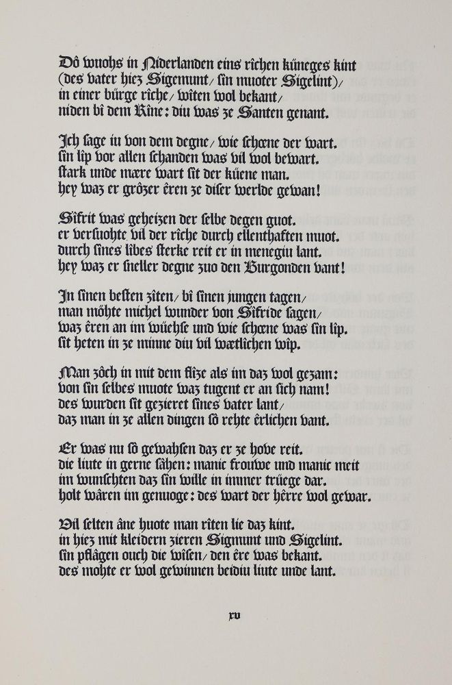 Große Abbildung Nr.2: 143-1687 Nibelunge Not, Der.: (Literatur und illustrierte Bücher 20.Jahrhundert - Alte Literatur in modernen Ausgaben)