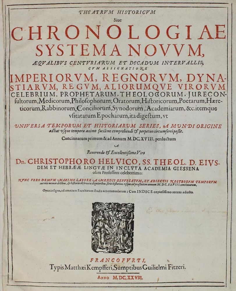 Große Abbildung Nr.1: 143-169 Helwig,C.: (Alte Drucke, Handschriften und Theologie)