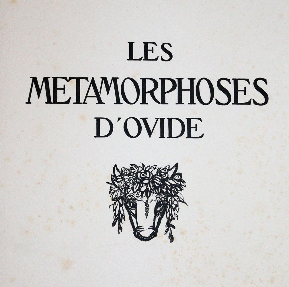Große Abbildung Nr.1: 143-1692 Ovidius,N.P.: (Literatur und illustrierte Bücher 20.Jahrhundert - Alte Literatur in modernen Ausgaben)