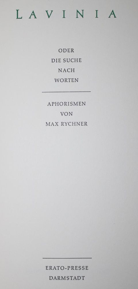 Große Abbildung Nr.12: 143-1704 Pressedrucke - Bibliophile Werke.: (Literatur und illustrierte Bücher 20.Jahrhundert - Alte Literatur in modernen Ausgaben)