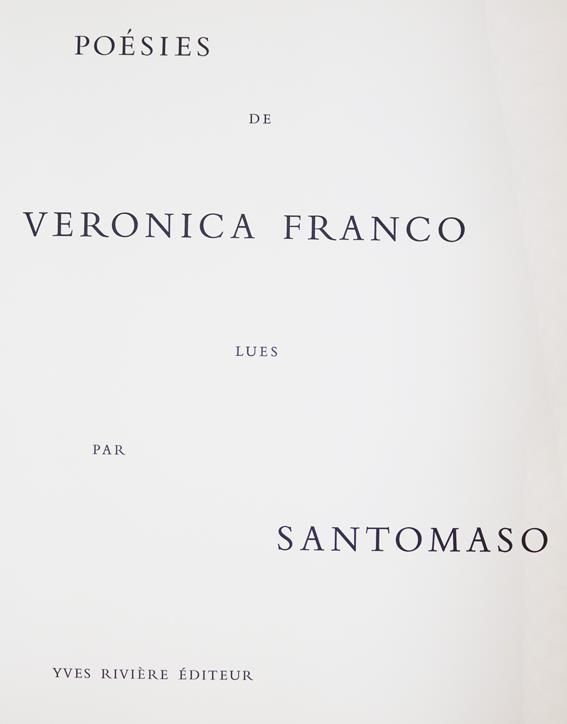 Große Abbildung Nr.1: 143-1725 Franco,V.: (Santomaso)