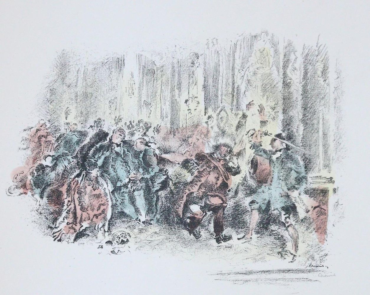 Große Abbildung Nr.25: 143-1726 Scheurich, P.: (Literatur und illustrierte Bücher 20.Jahrhundert - Alte Literatur in modernen Ausgaben)