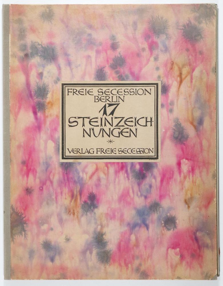 Große Abbildung Nr.18: 143-1737 Siebzehn Steinzeichnungen.: (Literatur und illustrierte Bücher 20.Jahrhundert - Alte Literatur in modernen Ausgaben)