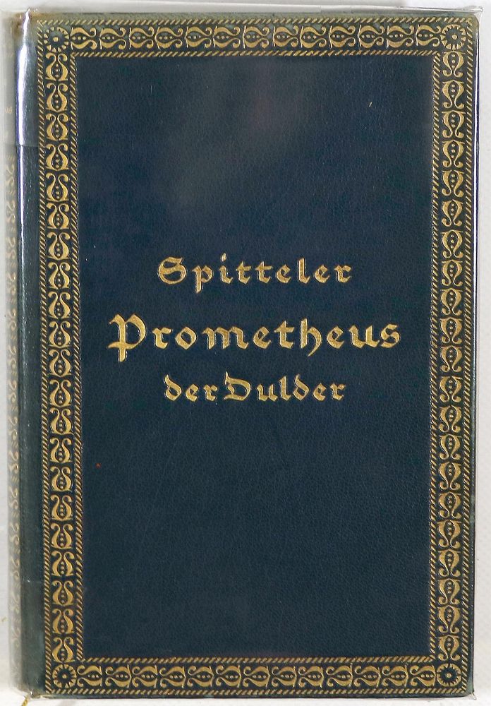 Große Abbildung Nr.2: 143-1743 Spitteler,C.: (Literatur und illustrierte Bücher 20.Jahrhundert - Alte Literatur in modernen Ausgaben)