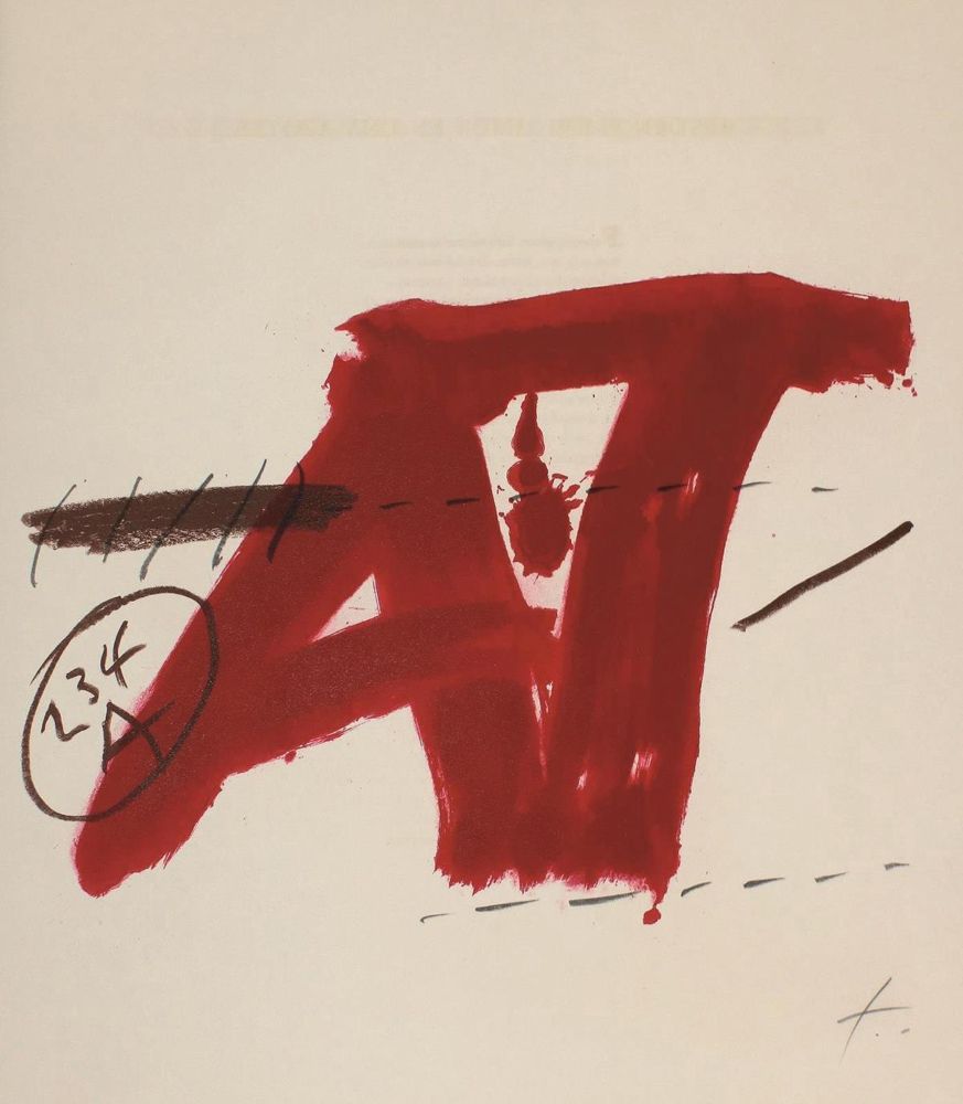 Große Abbildung Nr.1: 143-1750 Alberti,R.: (Tapies)