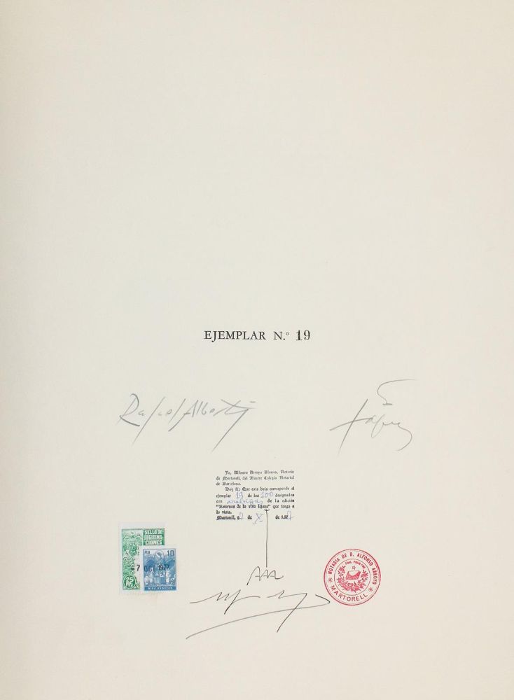 Große Abbildung Nr.3: 143-1750 Alberti,R.: (Tapies)