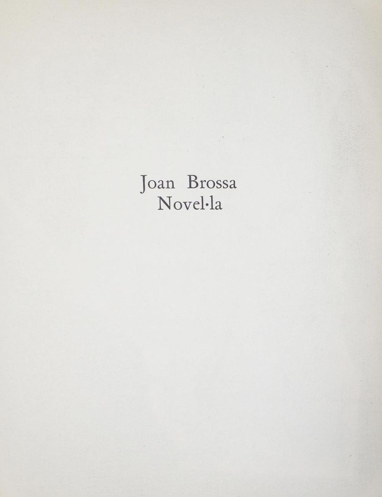 Große Abbildung Nr.2: 143-1751 Brossa,J.: (Tapies)