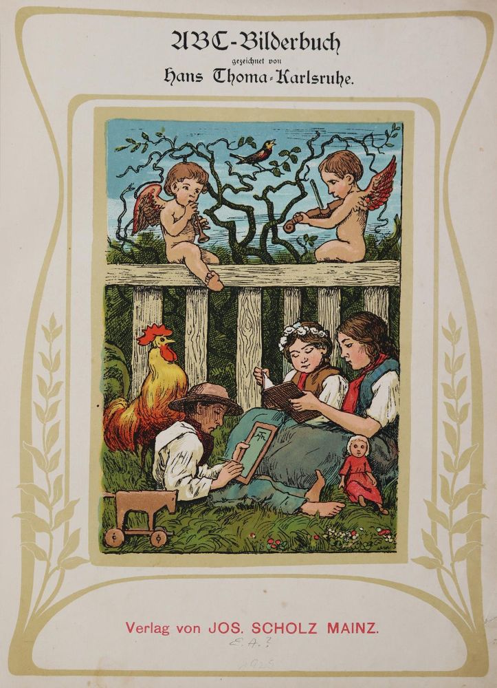 Große Abbildung Nr.1: 143-1753 Thoma,H.: (Literatur und illustrierte Bücher 20.Jahrhundert - Alte Literatur in modernen Ausgaben)