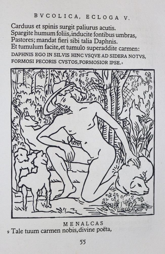 Große Abbildung Nr.2: 143-1760 Vergilius Maro,P.: (Literatur und illustrierte Bücher 20.Jahrhundert - Alte Literatur in modernen Ausgaben)